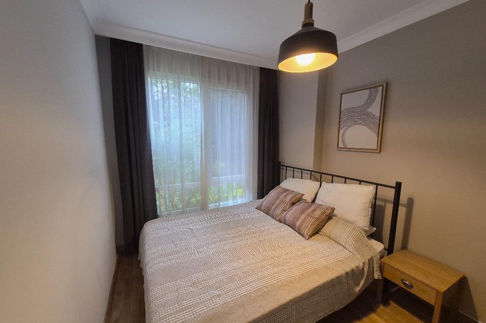 Suadiye'de Eşyalı, Bahçe Katı 1+1 Daire - Doğapark Residence