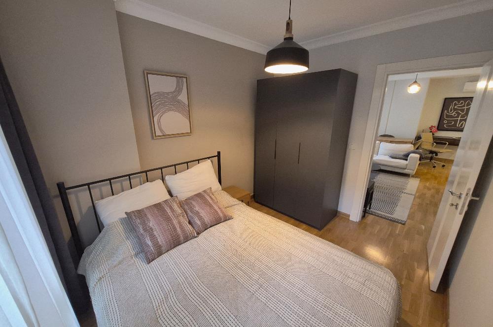Suadiye'de Eşyalı, Bahçe Katı 1+1 Daire - Doğapark Residence