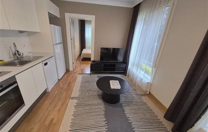 Suadiye'de Eşyalı, Bahçe Katı 1+1 Daire - Doğapark Residence
