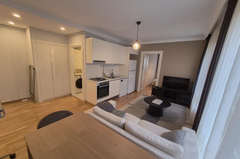 Suadiye'de Eşyalı, Bahçe Katı 1+1 Daire - Doğapark Residence