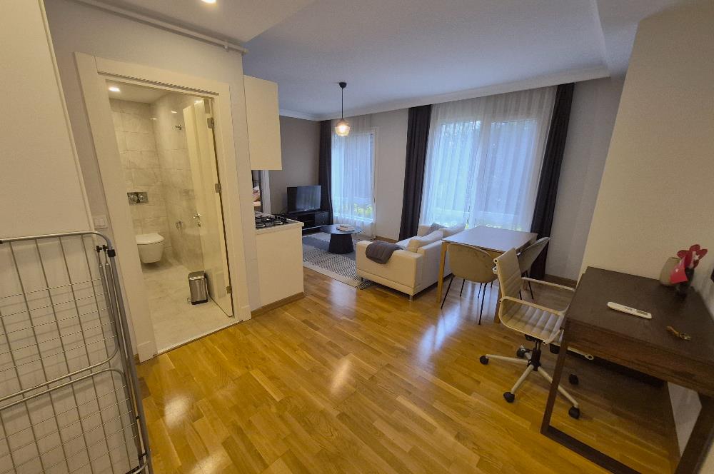 Suadiye'de Eşyalı, Bahçe Katı 1+1 Daire - Doğapark Residence