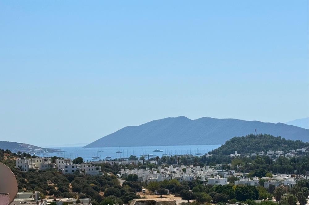 Bodrum Konacık Oasis AVM Arkası Eşyalı, Bahçeli Manzaralı 2+1 Dubleks