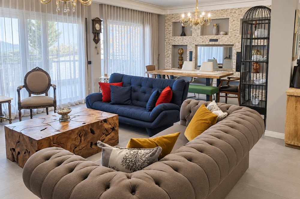 Bodrum Amiral 7 Sitesi Deniz Manzaralı Net 140 m2 Satılık Daire