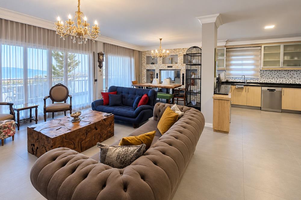 Bodrum Amiral 7 Sitesi Deniz Manzaralı Net 140 m2 Satılık Daire