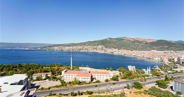 C21 Cius; Hisar Mah. Deniz Manzaralı Eşyalı 4+1 Kiralık Dubleks - 37100