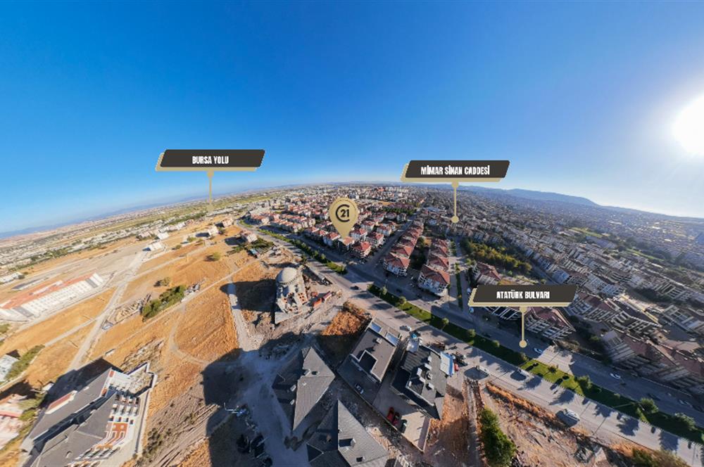 Atatürk Bulvarına 15m Cepheli 250m² Kullanımlı Prestijli Dükkan