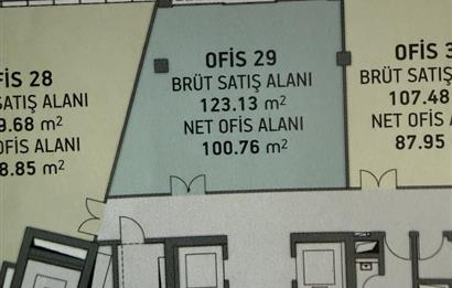 Vadistanbul Bulvar'da 125m² Dekorasyonlu Kiralık Ofis