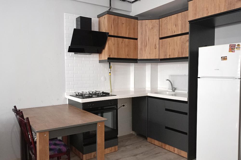 ATATÜRK MAHALLESİNDE KİRALIK EŞYALI 1+1 ARAKAT DAİRE