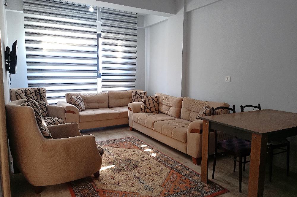 ATATÜRK MAHALLESİNDE KİRALIK EŞYALI 1+1 ARAKAT DAİRE
