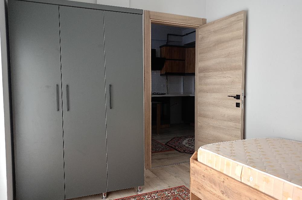 ATATÜRK MAHALLESİNDE KİRALIK EŞYALI 1+1 ARAKAT DAİRE