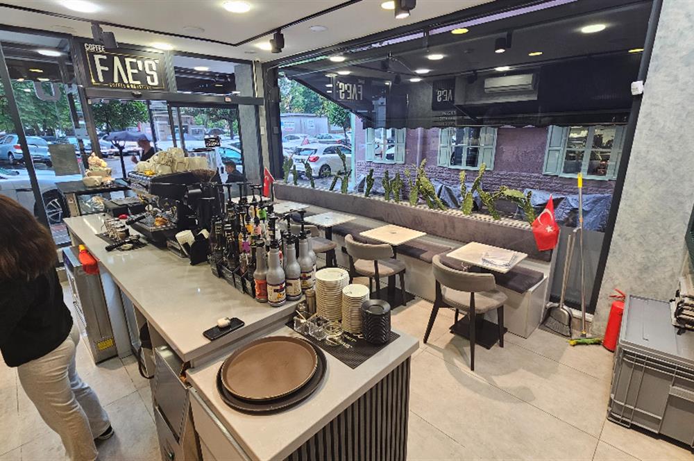 CENTURY 21'DEN FİDANGÖR'DE DEVREN KİRALIK HAZIR KAFE