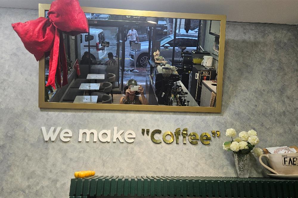 CENTURY 21'DEN FİDANGÖR'DE DEVREN KİRALIK HAZIR KAFE