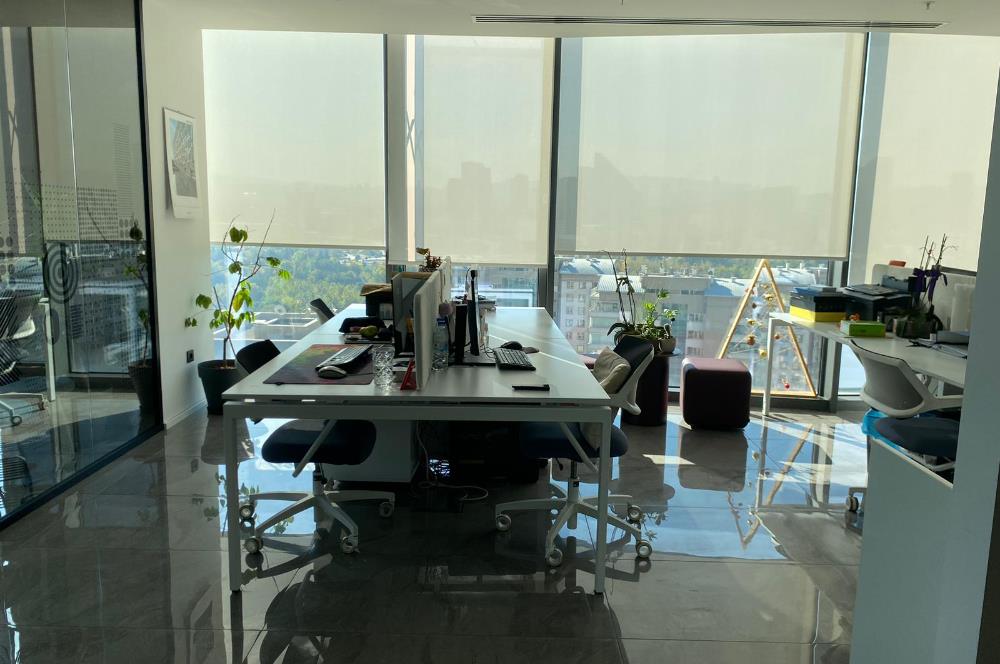 MOMENT BEŞTEPE DE 111 NET M2 KÖŞE KİRALIK OFİS