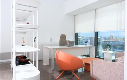 MOMENT BEŞTEPE DE PANORAMİK MANZARALI KİRALIK OFİS