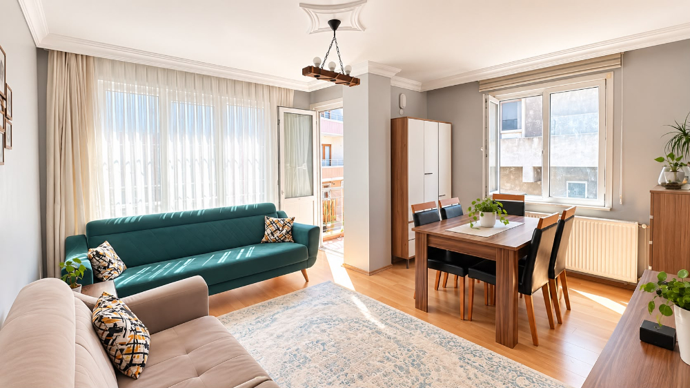 KAĞITHANE ÇAĞLAYANDA 2+1 2.KAT BALKONLU SATILIK DAİRE