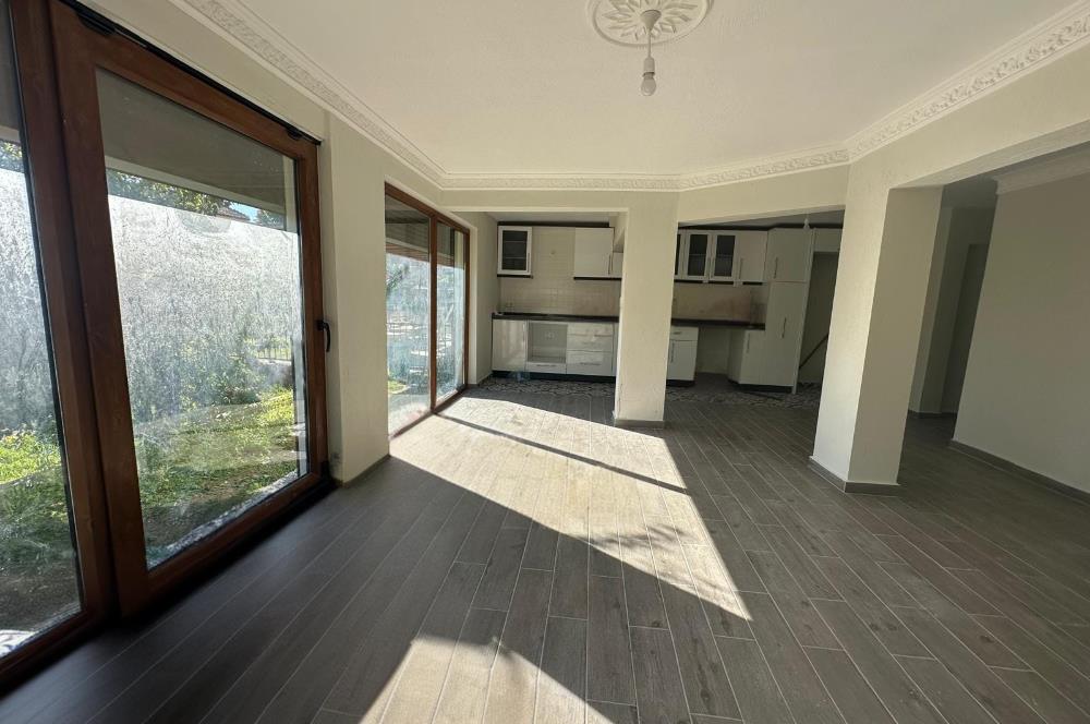 FIRSAT GÜRÇAMLAR'DA FULL DENİZ MANZARALI VİLLA + BAHÇE KATI 2+1 DAİRE