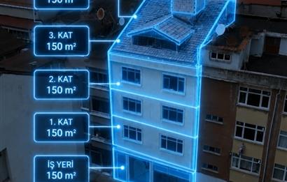 CENTURY 21'DEN KURUMSAL KULLANIMA UYGUN 5 KATLI KİRALIK 750M² KOMPLE BİNA