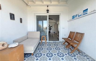 Bodrum Gündoğan Panoramik Deniz Manzaralı Satılık Bahçe Dubleksi