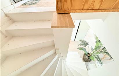 Bodrum Gündoğan Panoramik Deniz Manzaralı Satılık Bahçe Dubleksi