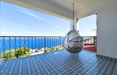 Bodrum Gündoğan Panoramik Deniz Manzaralı Satılık Bahçe Dubleksi