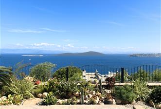 Bodrum Gündoğan Panoramik Deniz Manzaralı Satılık Bahçe Dubleksi - 1 - 37185