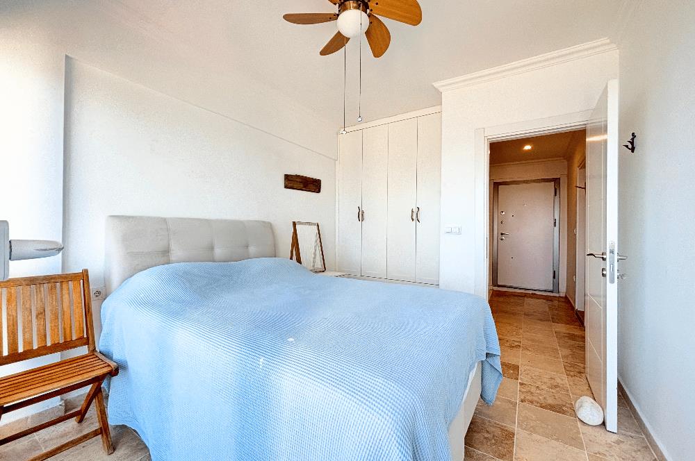 Bodrum Gündoğan Panoramik Deniz Manzaralı Satılık Bahçe Dubleksi
