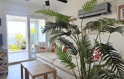 Bodrum Gündoğan Panoramik Deniz Manzaralı Satılık Bahçe Dubleksi