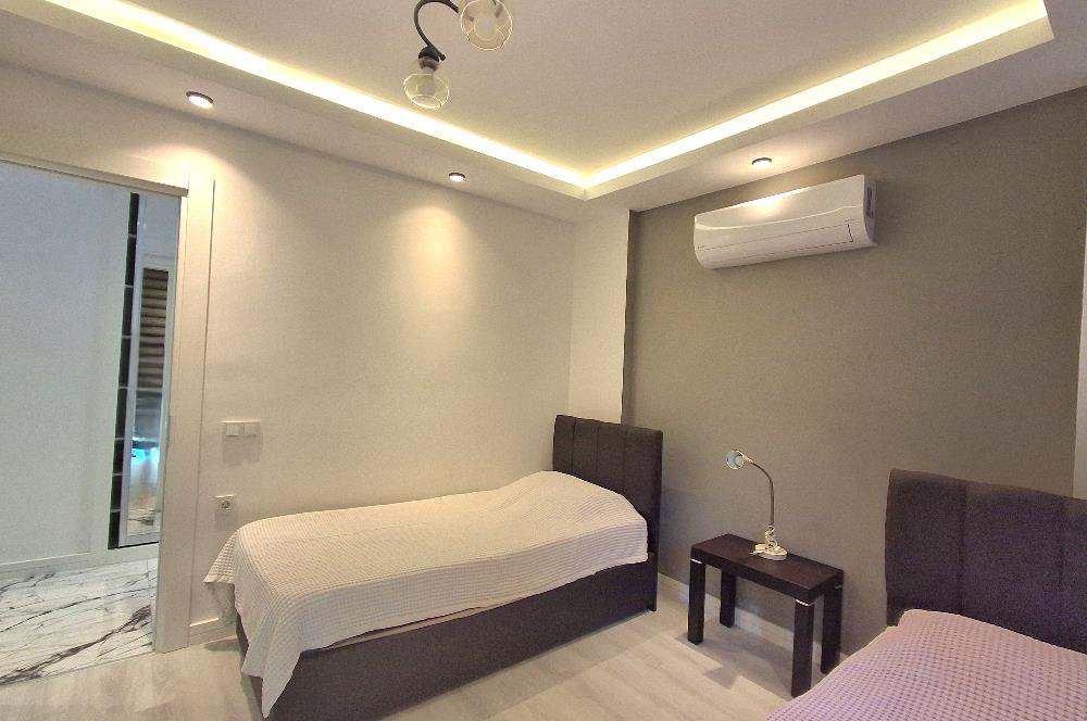 Bodrum Yalıkavak Gokcebel kiralık esyalı 2+1 bahçe katı daire