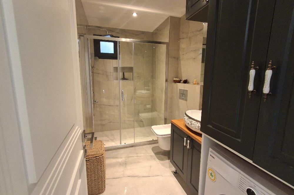 Bodrum Yalıkavak Gokcebel kiralık esyalı 2+1 bahçe katı daire