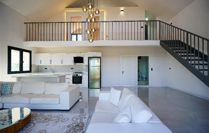 C21 BAL 'dan Davutlar Mahallesinde Manzaralı 3+1 Loft Villa