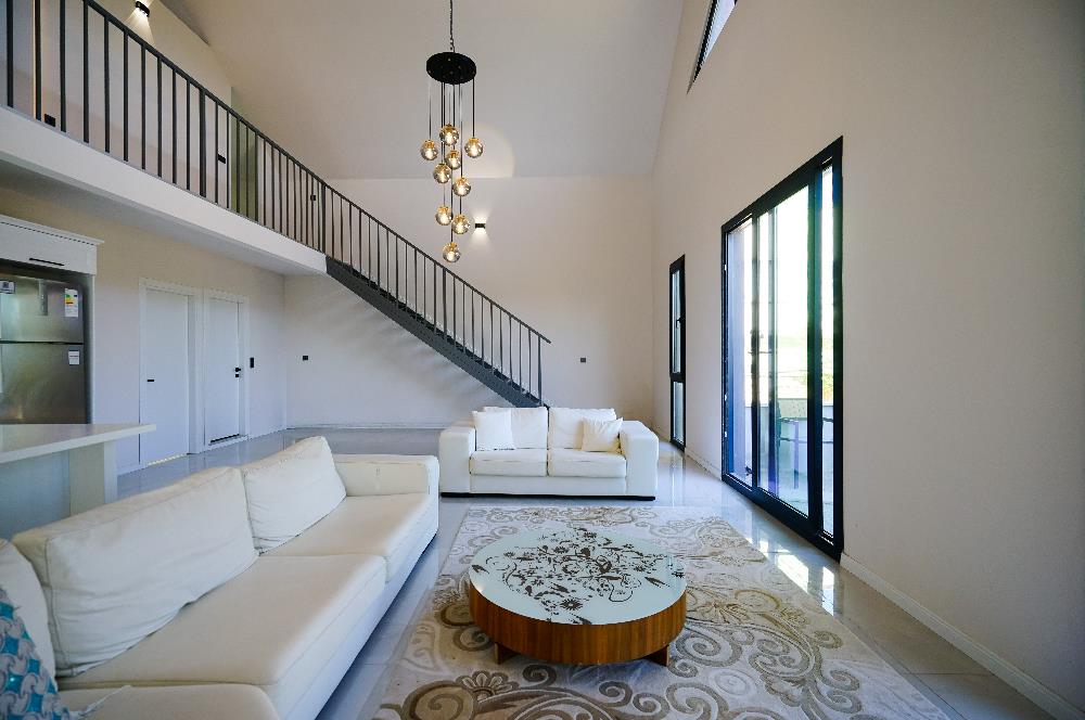 C21 BAL 'dan Davutlar Mahallesinde Manzaralı 3+1 Loft Villa