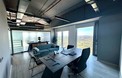 Skyland Satılık Ofis 225m² Boş Taşınmaya Hazır Teraslı