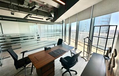 Skyland Satılık Ofis 225m² Boş Taşınmaya Hazır Teraslı
