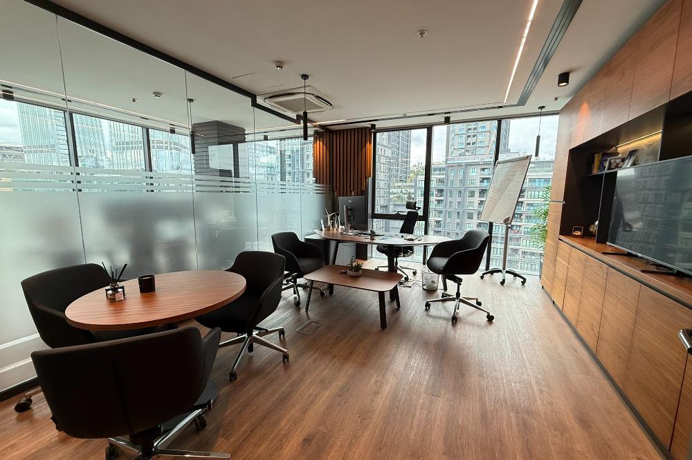 PortaVadi Kiralık Ofis 134m2 Dekorasyonlu Vadistanbul