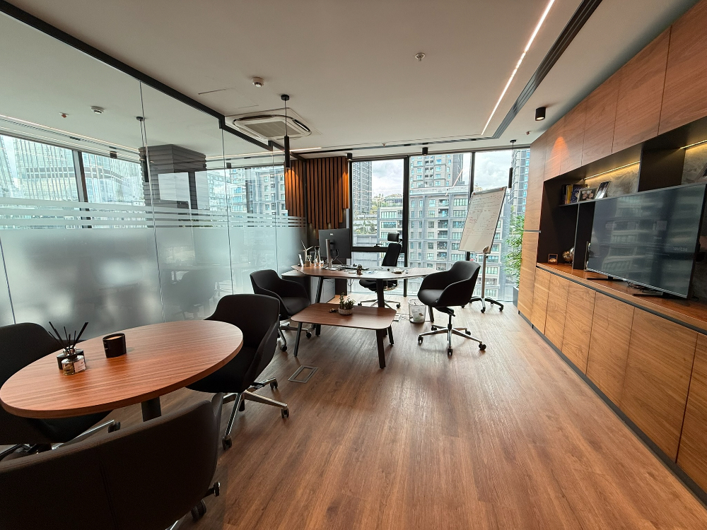 PortaVadi Kiralık Ofis 134m2 Dekorasyonlu Vadistanbul
