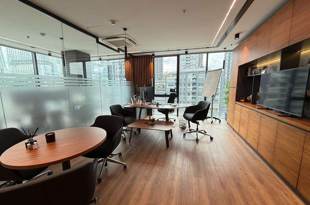 PortaVadi Kiralık Ofis 134m2 Dekorasyonlu Vadistanbul