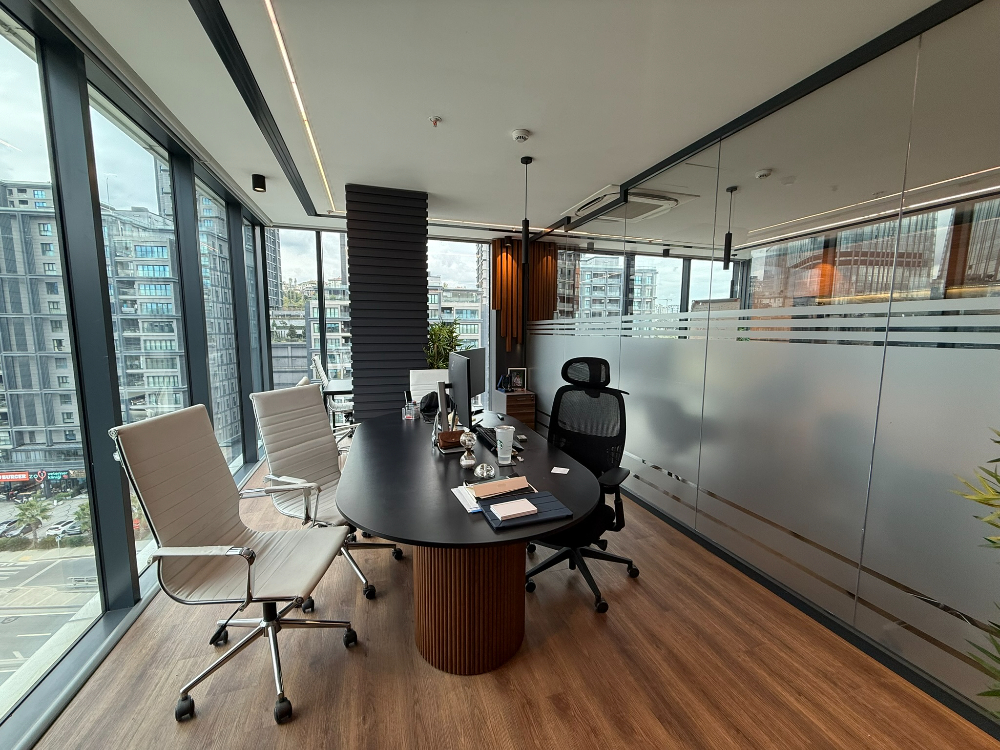 PortaVadi Kiralık Ofis 134m2 Dekorasyonlu Vadistanbul