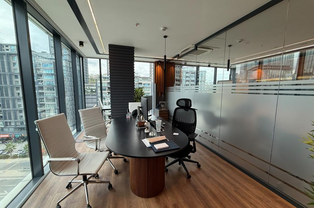 PortaVadi Kiralık Ofis 134m2 Dekorasyonlu Vadistanbul