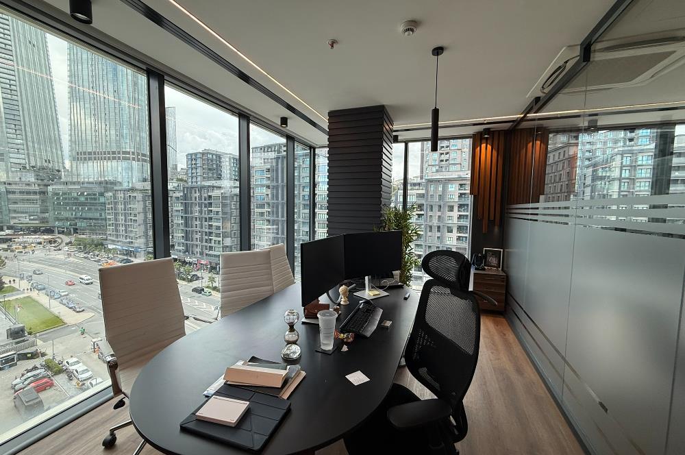 PortaVadi Kiralık Ofis 134m2 Dekorasyonlu Vadistanbul