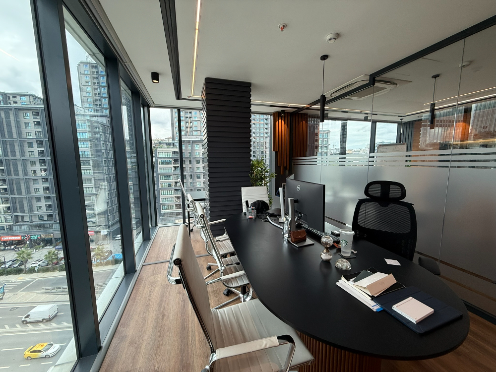 PortaVadi Kiralık Ofis 134m2 Dekorasyonlu Vadistanbul