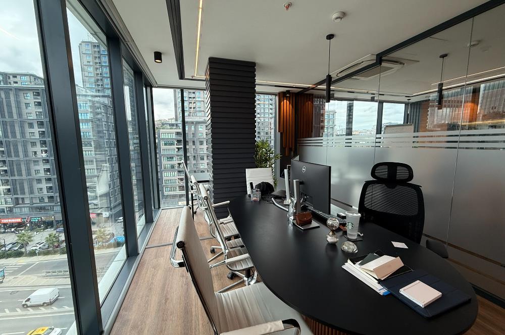 PortaVadi Kiralık Ofis 134m2 Dekorasyonlu Vadistanbul