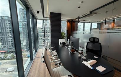 PortaVadi Kiralık Ofis 134m2 Dekorasyonlu Vadistanbul