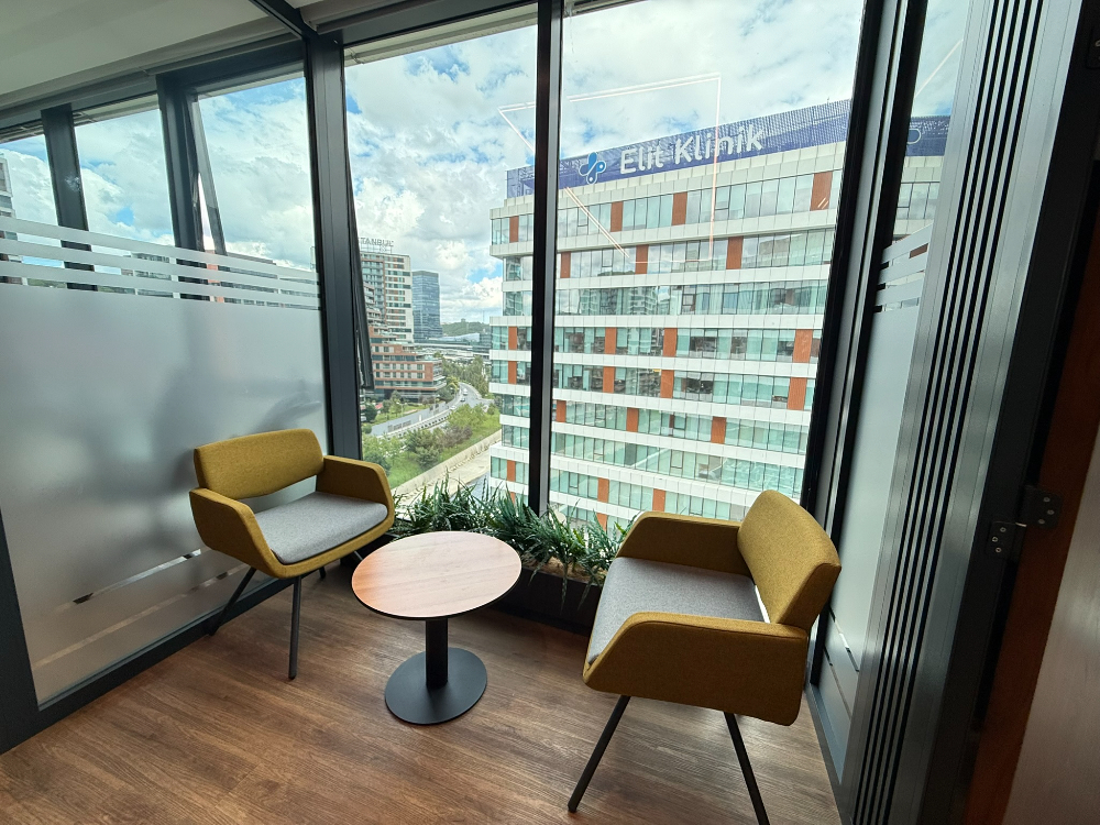 PortaVadi Kiralık Ofis 134m2 Dekorasyonlu Vadistanbul