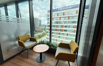 PortaVadi Kiralık Ofis 134m2 Dekorasyonlu Vadistanbul