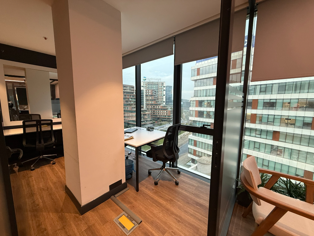 PortaVadi Kiralık Ofis 134m2 Dekorasyonlu Vadistanbul