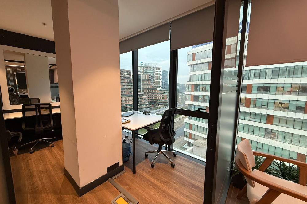 PortaVadi Kiralık Ofis 134m2 Dekorasyonlu Vadistanbul