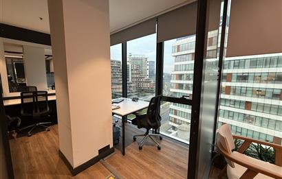 PortaVadi Kiralık Ofis 134m2 Dekorasyonlu Vadistanbul