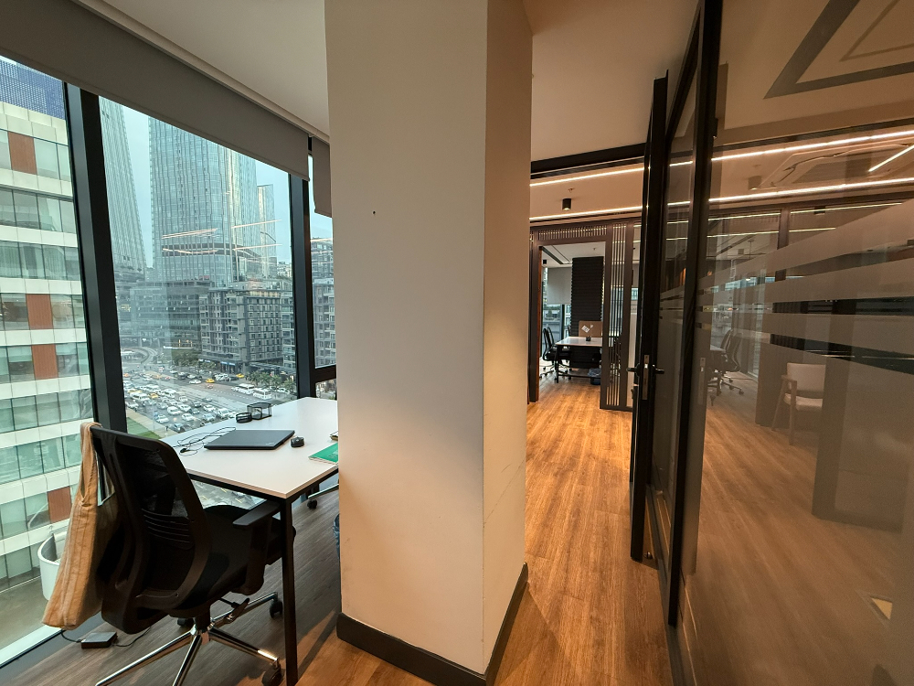 PortaVadi Kiralık Ofis 134m2 Dekorasyonlu Vadistanbul