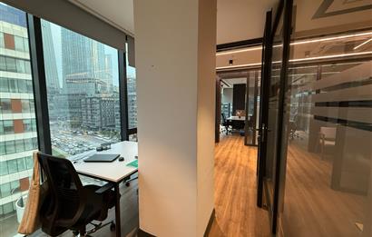 PortaVadi Kiralık Ofis 134m2 Dekorasyonlu Vadistanbul