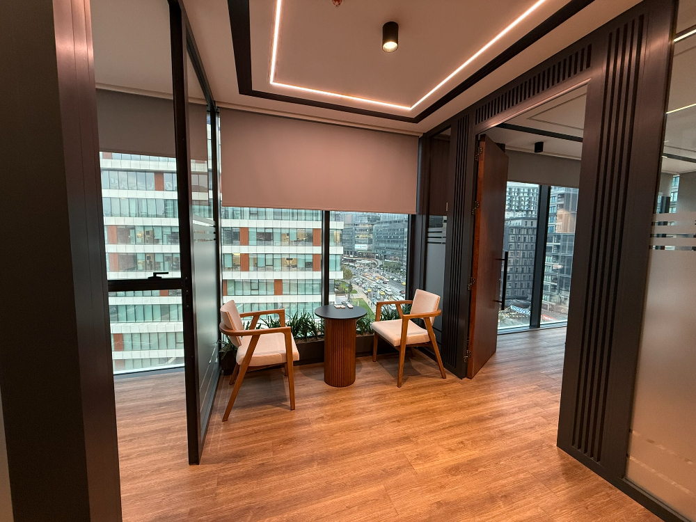 PortaVadi Kiralık Ofis 134m2 Dekorasyonlu Vadistanbul
